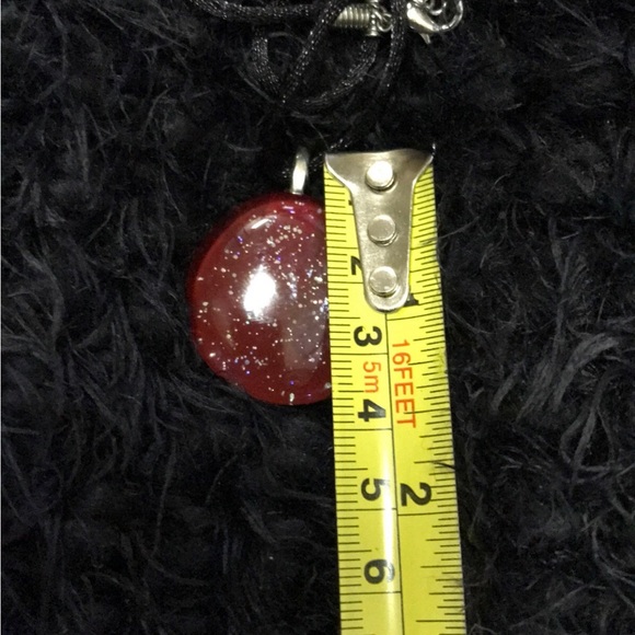 Marble Glass One of a Kind Unique Rare Handmade Necklace - Picture 6 of 16